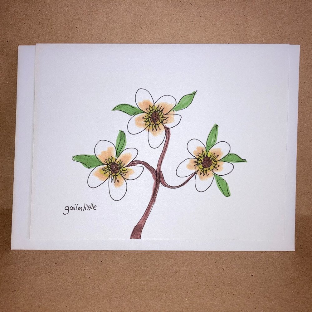 Original Artwork by Gamali Blank Note Card